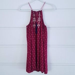 THML Dress Tassel Tie drawstring neck size S